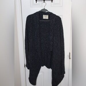 Abercrombie & Fitch Blue/Gray Cardigan Sweater